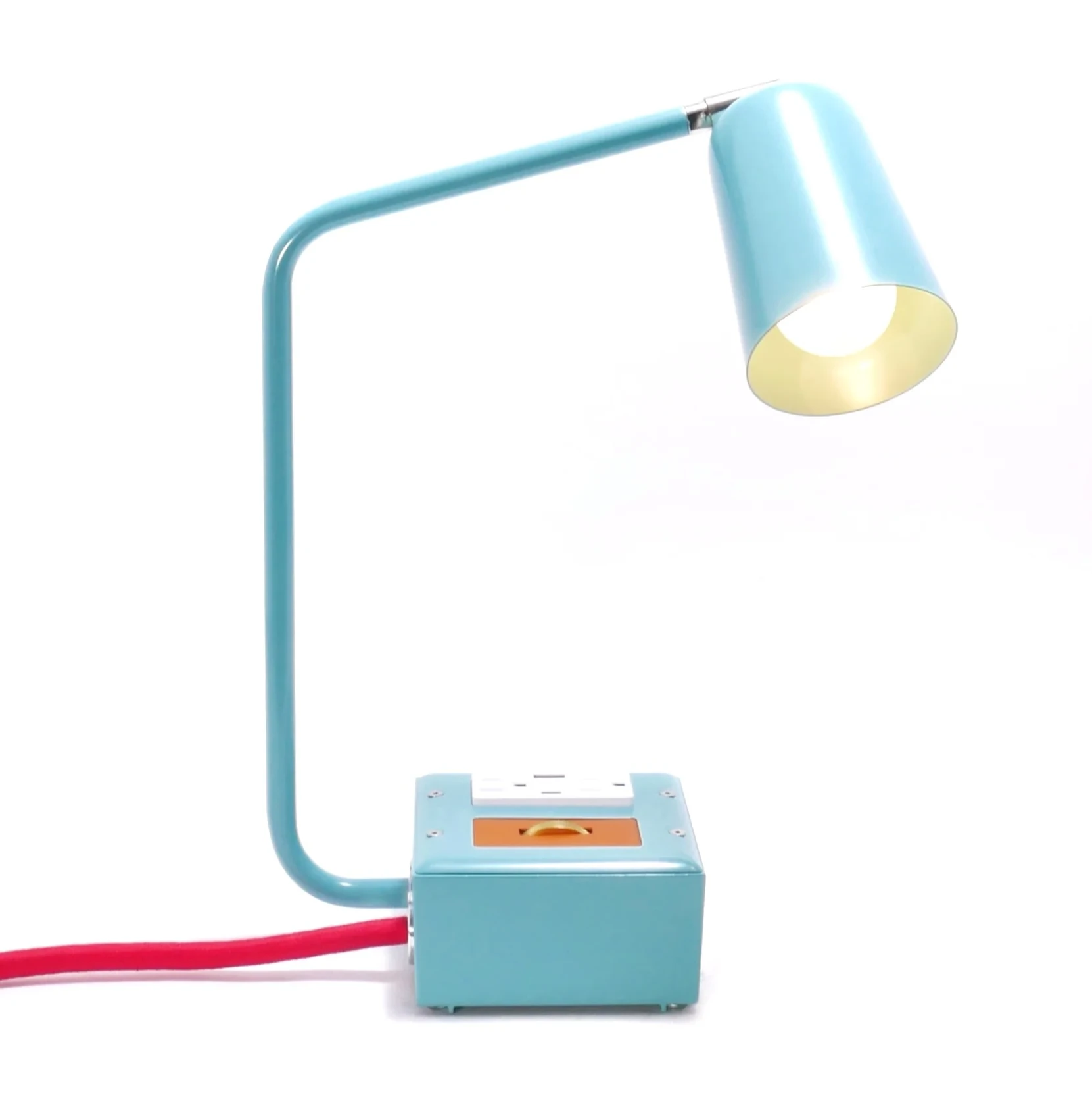 Jax Fade Smart Task Lamp in Mint by Conway Electric