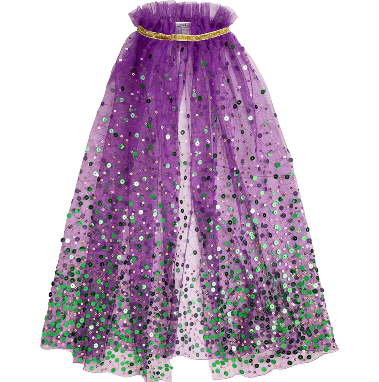 Mardi Gras Confetti Cape by Sweet Wink