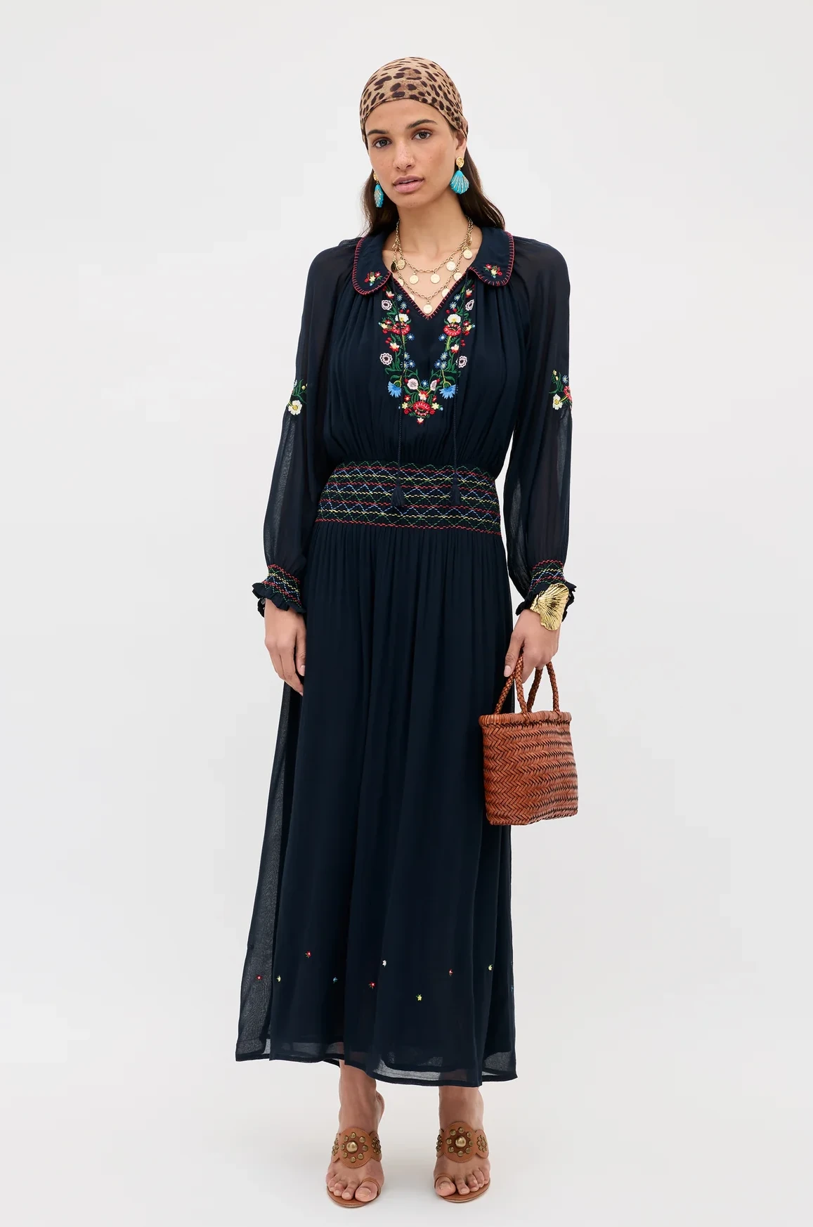 Emilio Georgette Midi Dress by Rixo