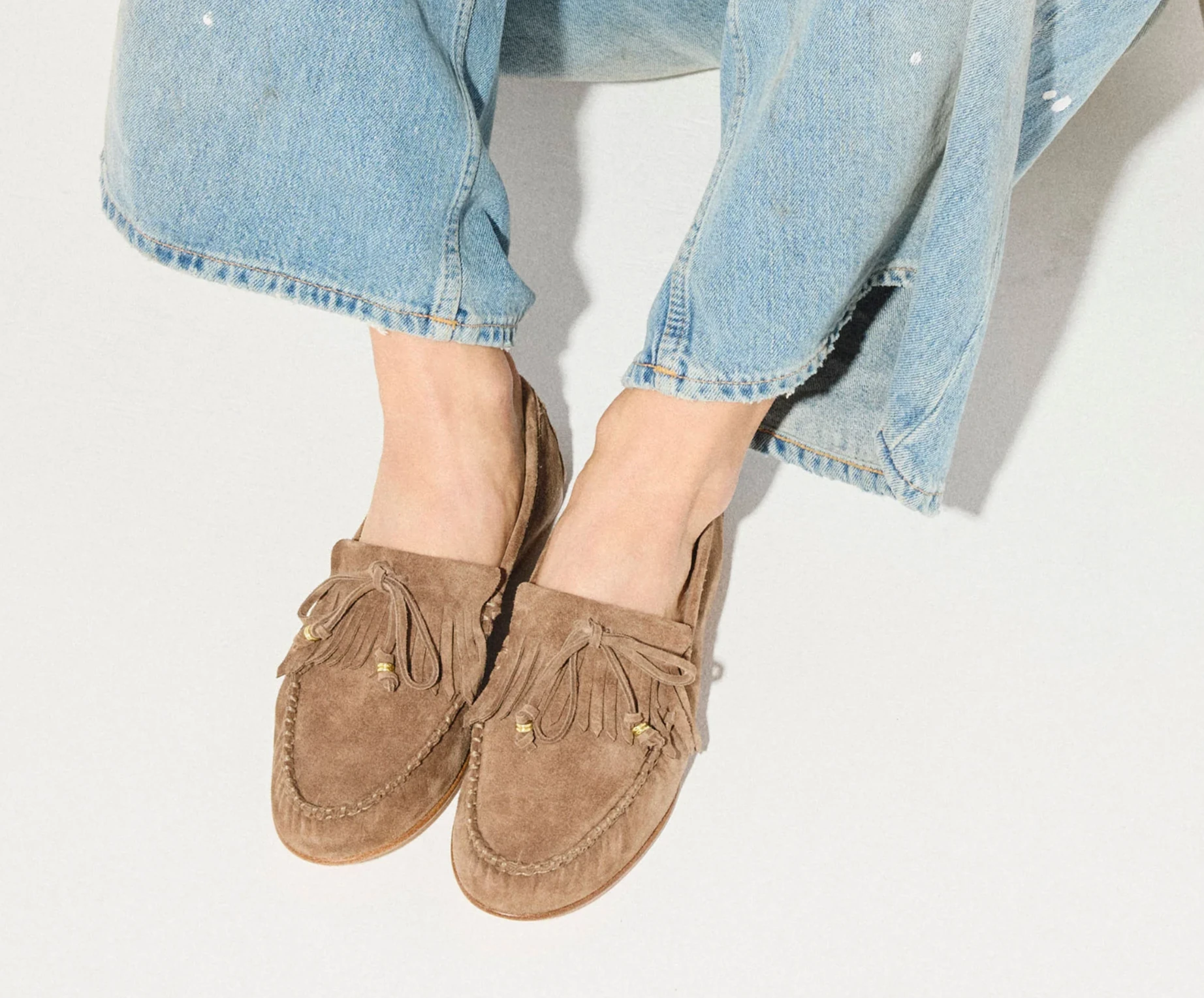 Celeste Fringe Loafer by Freda Salvador