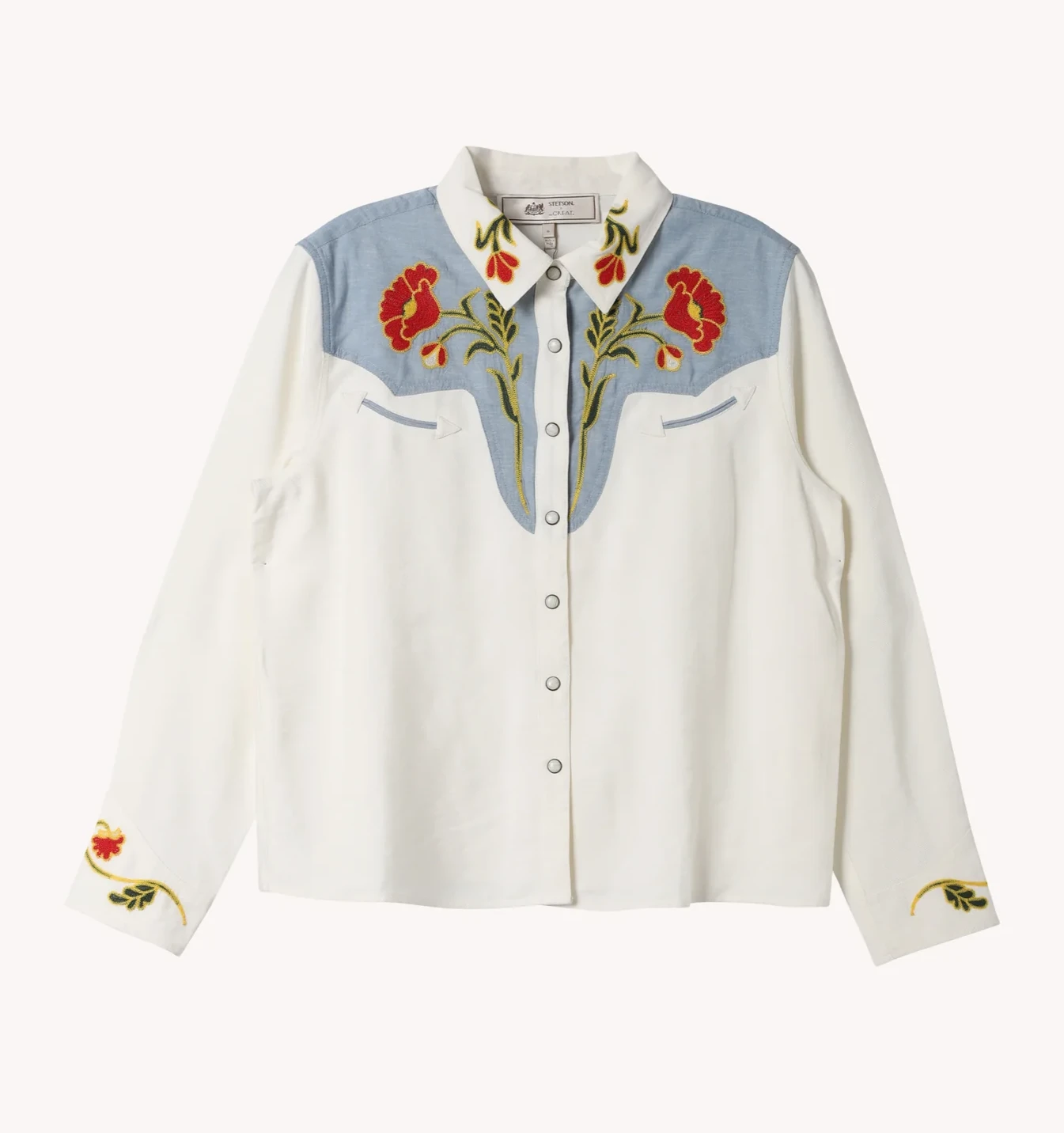 Embroidered Western Shirt by The Great