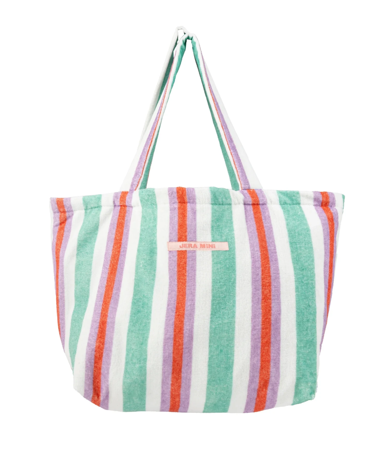 Shoulder Bag in Pastel Stripe by Jera Mini